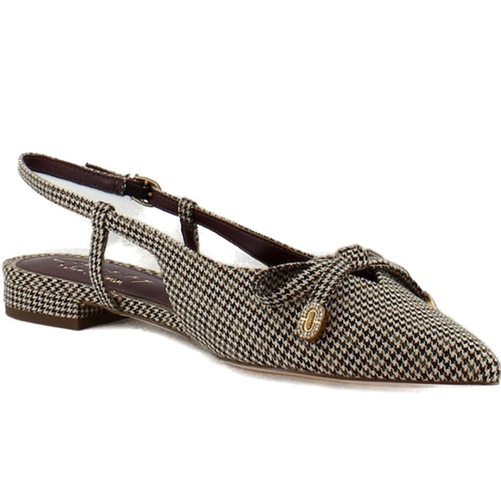 Circus by Sam Edelman Lafayette Houndstooth Slingback Flats
